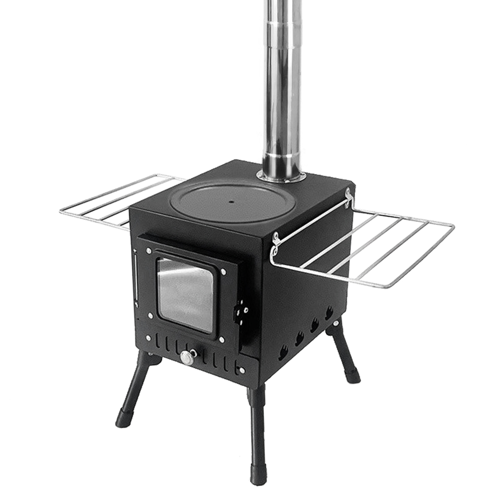 Campfire Cooking In Another World - Tomshoo Açık Hava Kamp Odun Sobası,