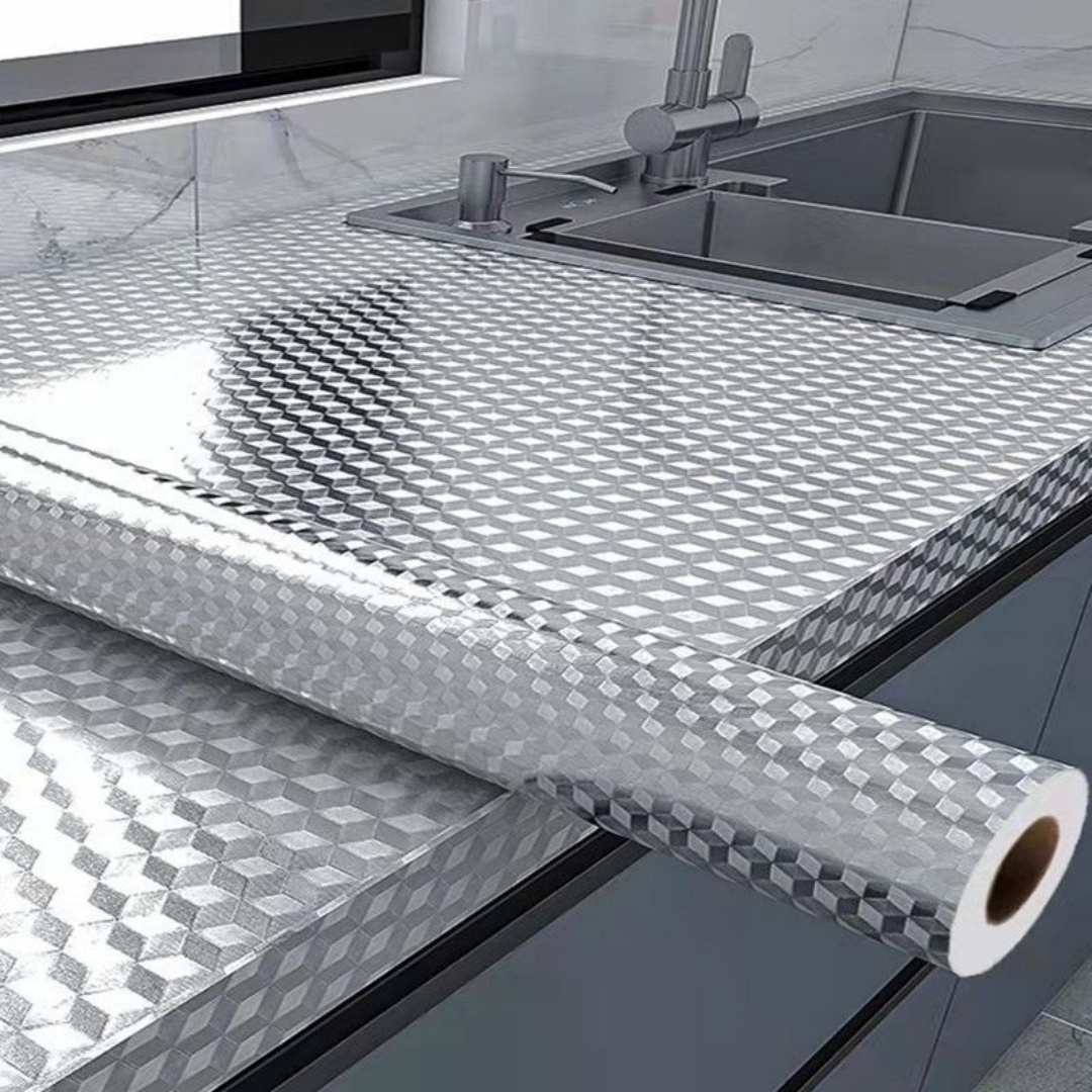 Aluminum Foil Heavy Duty - Alüminyum Folyo Mutfak Ocak Etiketi, Yağ