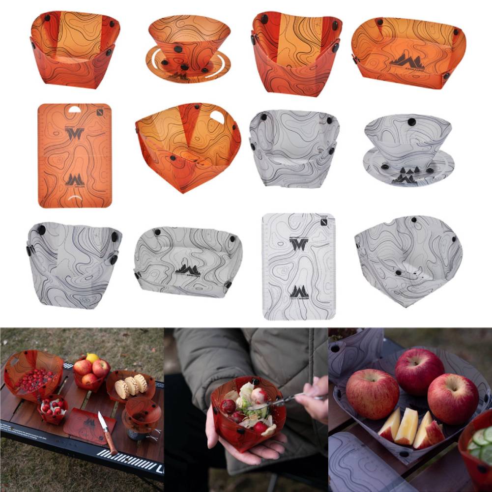 Camping Cooking Cup - Açık Hafif Katlanır Sofra Taşınabilir Kase