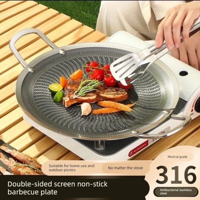 Camping Cooking Equipment - 316 Paslanmaz Çelik Çok Fonksiyonlu Pişirme