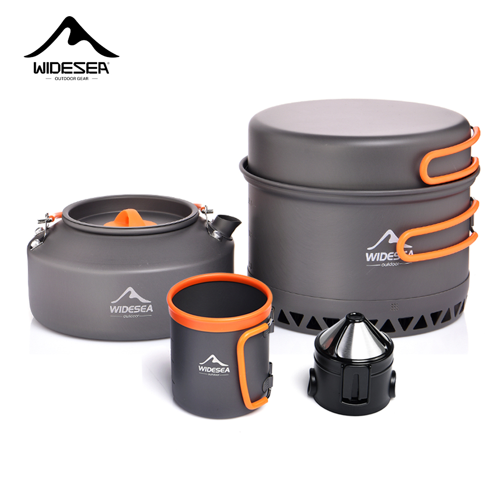 Camping Cooking Equipment - Kamp Sofra Açık TENCERE SETİ Tencere