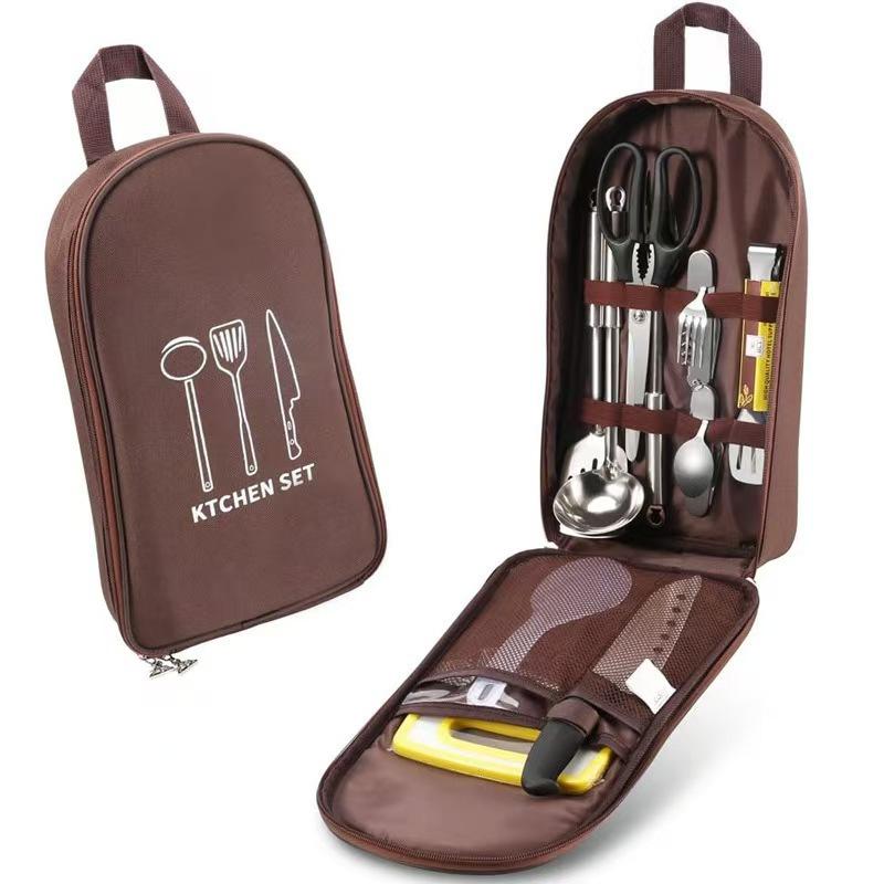 Camping Cooking Utensil Organizer - Kamp Gereçleri Organizatör Çantası Açık Hava