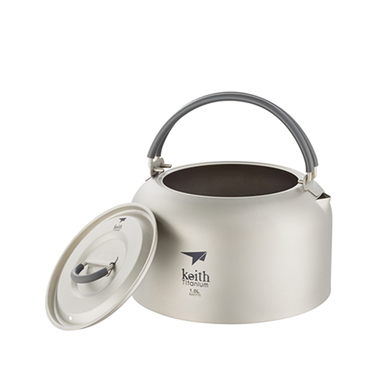 Camping Cooking System - Keith Titanyum Su Isıtıcısı 1L, Bakteriyostatik