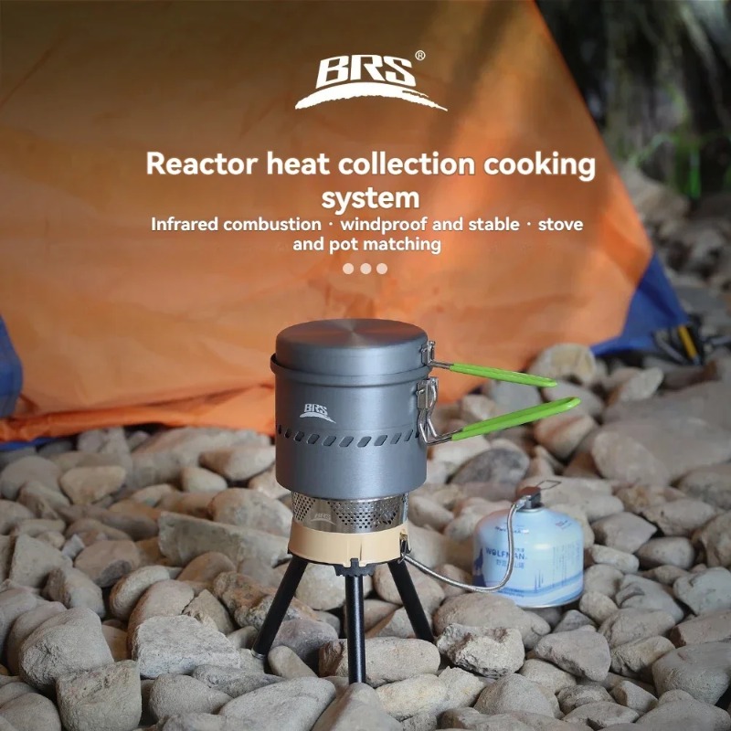 Camping Cooking System - BRS-ts19 Yeni Reaktör Isıtma Pişirme Sistemi