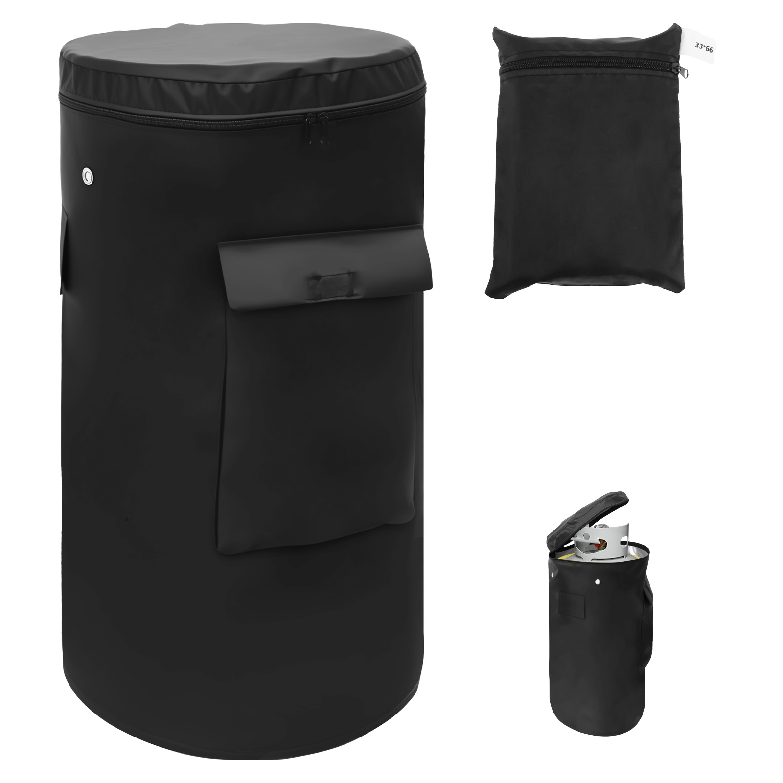 Camping Cooking Propane - Oxford Kumaş Propan Tankı Kapağı Havalandırmalı