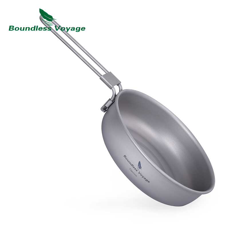 Camping Cooking Equipment - Sınırsız Voyage Ultra hafif titanyum kızartma