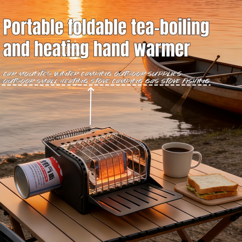 Camping Cooking Lightweight - 1200W kamp gaz ocağı taşınabilir mini