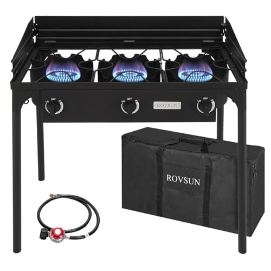 Camping Cooking Propane - 2/3 Ocaklı Dış Mekan Propan Gazlı