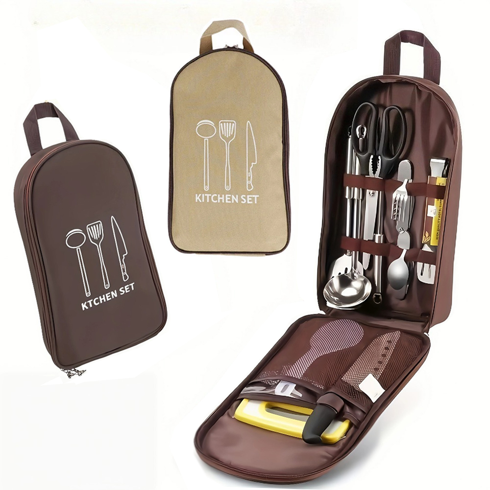 Taşınabilir Açık Hava Pişirme  - Camping Cooking Utensil Organizer incelemesi ve fiyatı