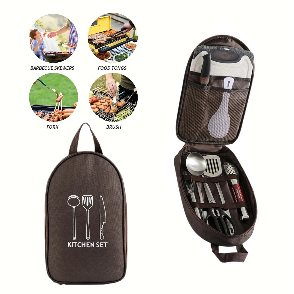 Taşınabilir Açık Hava Pişirme  - Camping Cooking Utensil Organizer incelemesi ve fiyatı