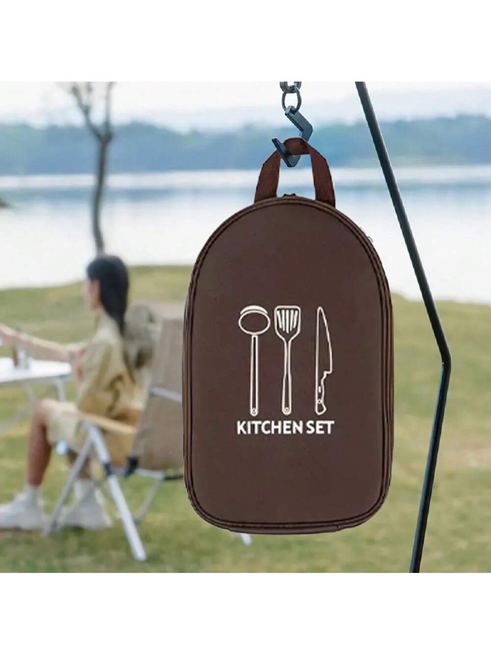 Açık Kamp Tencere saklama çant - Camping Cooking Utensil Organizer incelemesi ve fiyatı