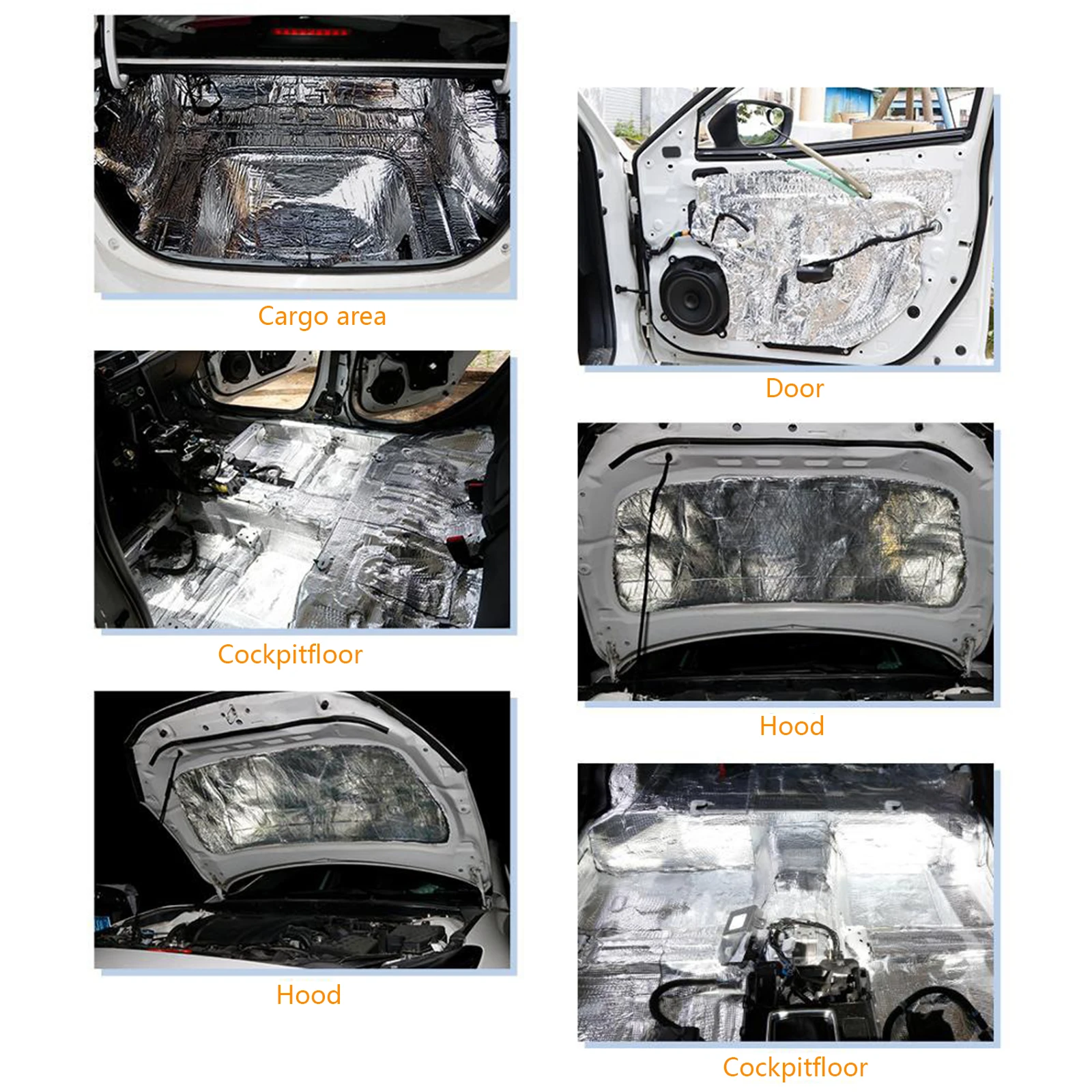 5/10mm Araba Ses Yalıtım Matı  - Aluminum Foil Heavy Duty incelemesi ve fiyatı