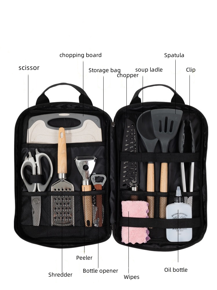 Kamp Pişirme Gereçleri Aksesua - Camping Cooking Utensil Organizer incelemesi ve fiyatı