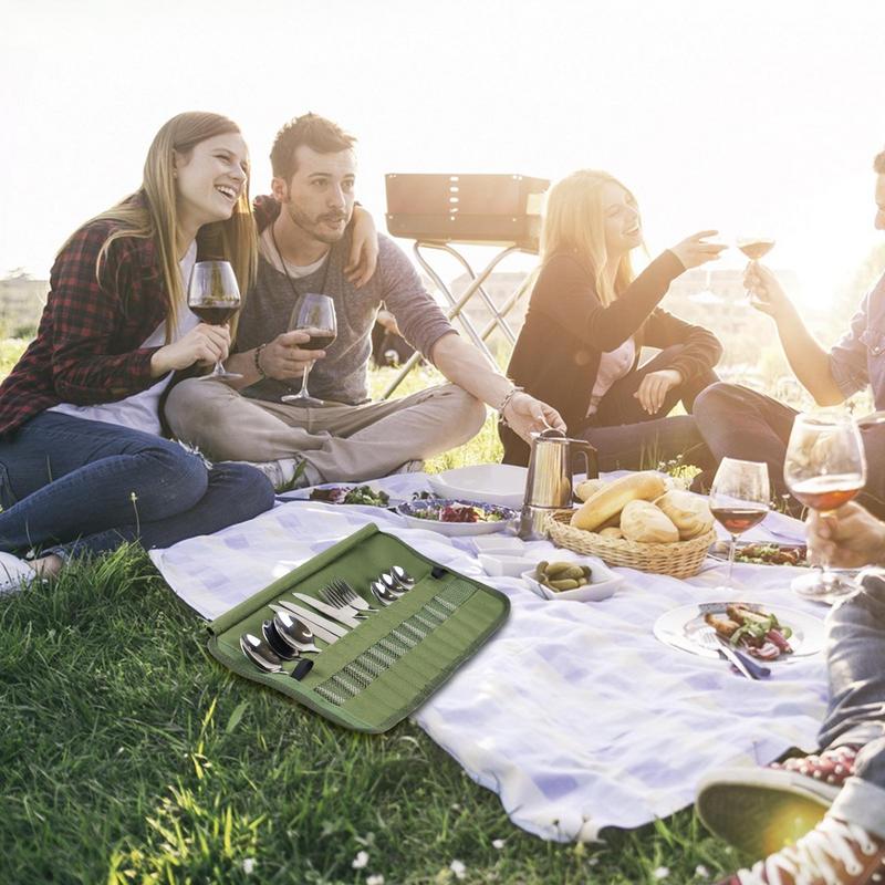 Açık kamp çatal saklama çantas - Camping Cooking Utensil Organizer incelemesi ve fiyatı
