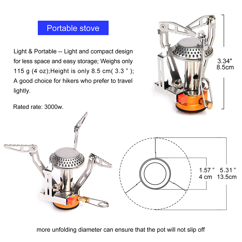 Widesea Tek Parça Gaz Sobası 3 - Camping Cooking System incelemesi ve fiyatı