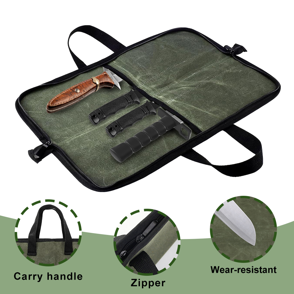 Cilalı Kanvas Bıçak Çantası Ço - Camping Cooking Equipment incelemesi ve fiyatı