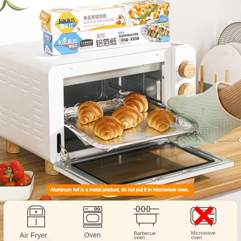 Zackoo 10/20/40 M Alüminyum Fo - Aluminum Foil Heavy Duty incelemesi ve fiyatı