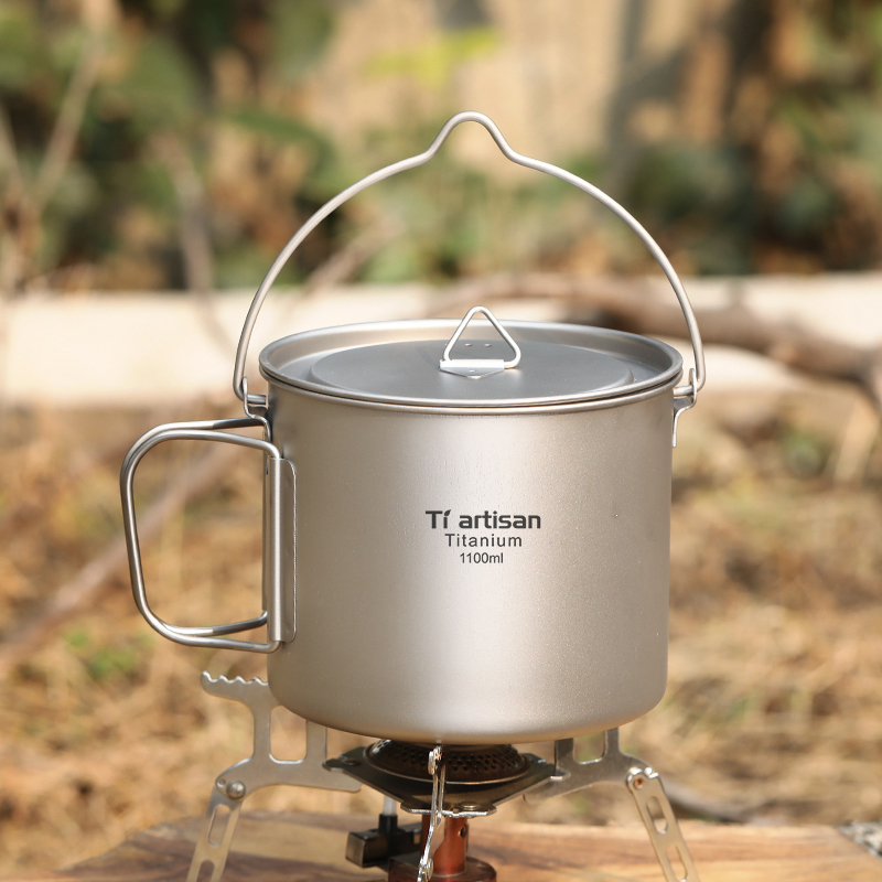 Tiartisan Titanyum 1.1L Kamp P - Camping Cooking Cup incelemesi ve fiyatı