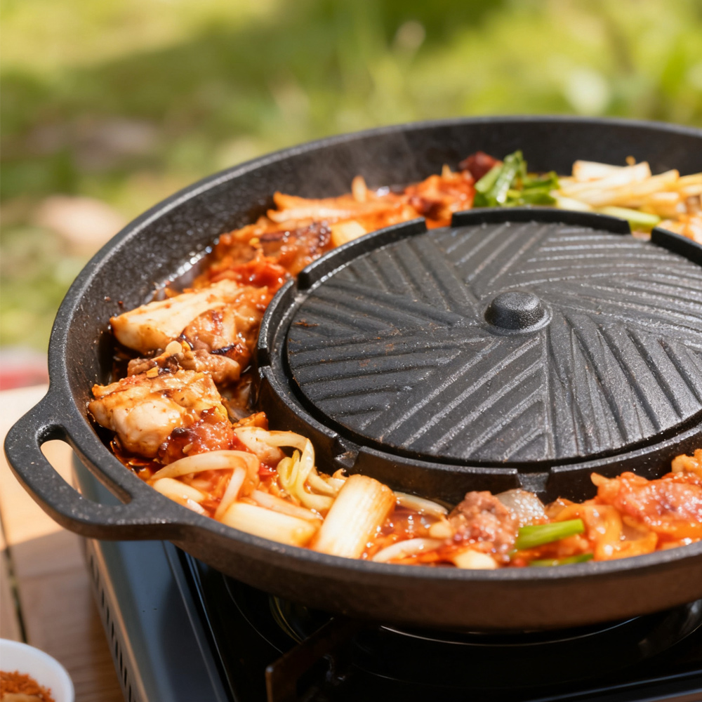 KOSUN Kore Barbekü Izgara Tava - Camping Cooking Equipment incelemesi ve fiyatı