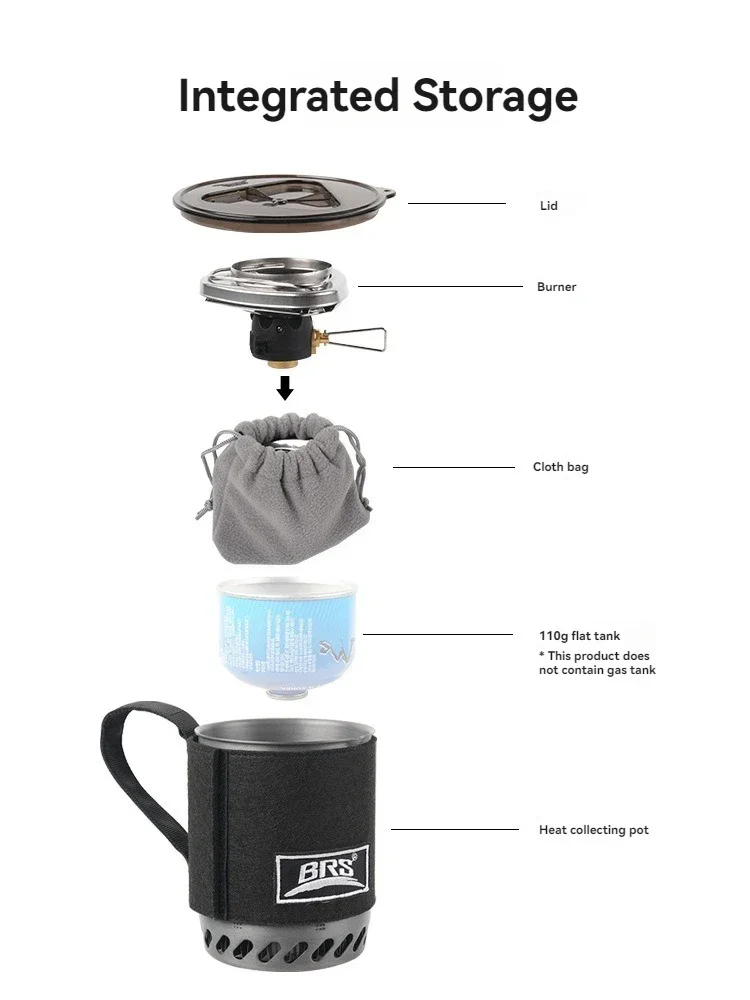 BRS-61 Isı Değiştirici Taşınab - Camping Cooking Jet incelemesi ve fiyatı