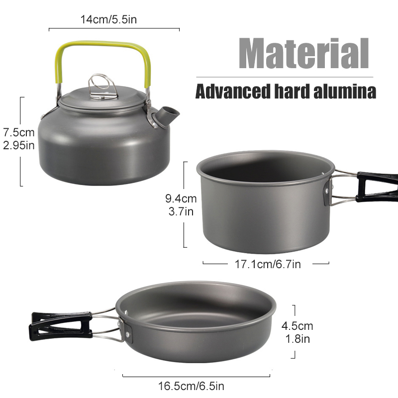 WESTTUNE Kamp Tencere Seti Alü - Camping Cooking Equipment incelemesi ve fiyatı