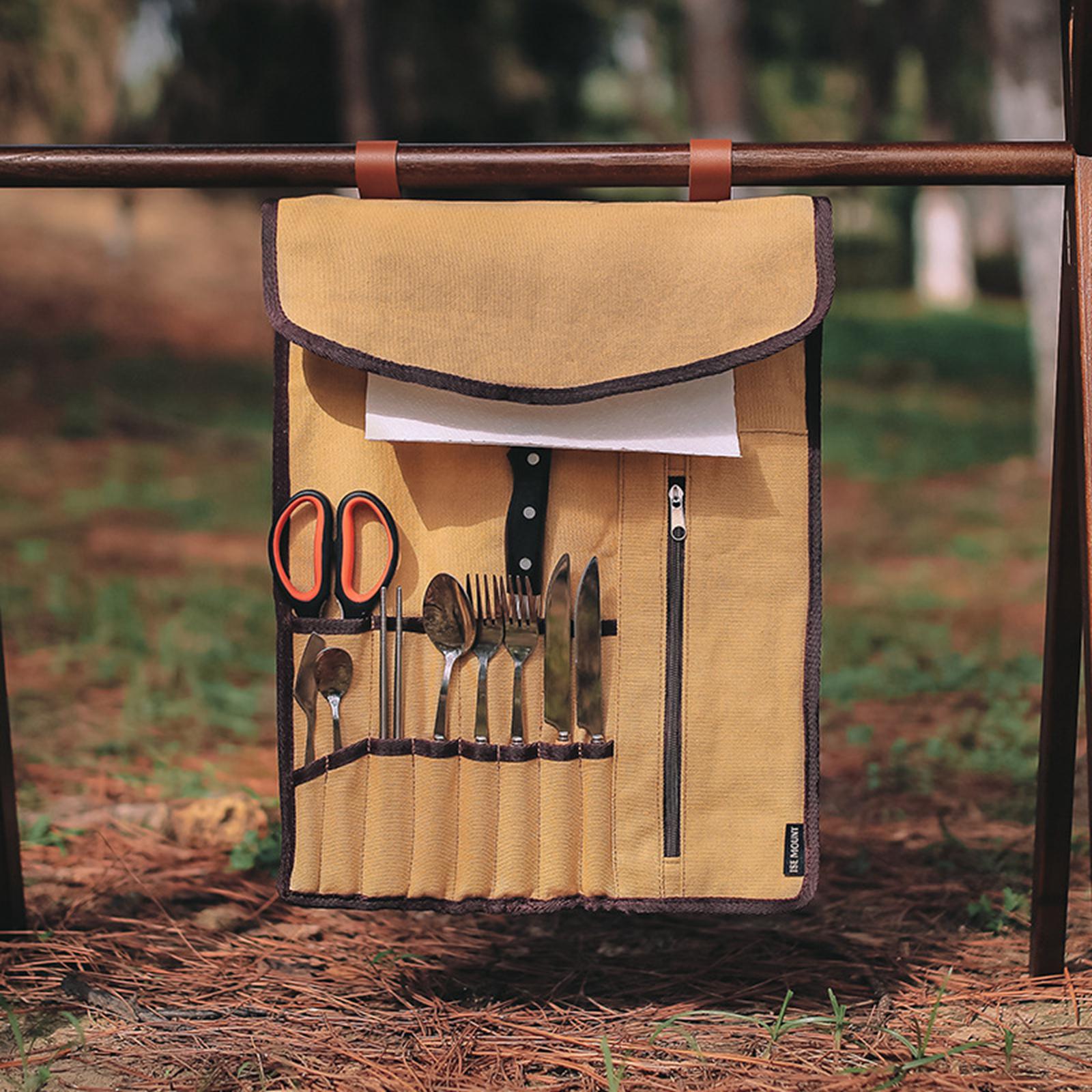Taşınabilir Kamp Gereçleri Rul - Camping Cooking Utensil Organizer incelemesi ve fiyatı