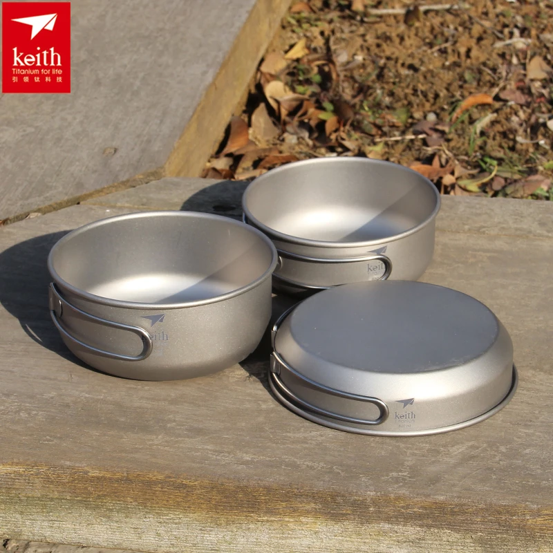 Keith 3 ADET Titanyum Tencere  - Camping Cooking System incelemesi ve fiyatı