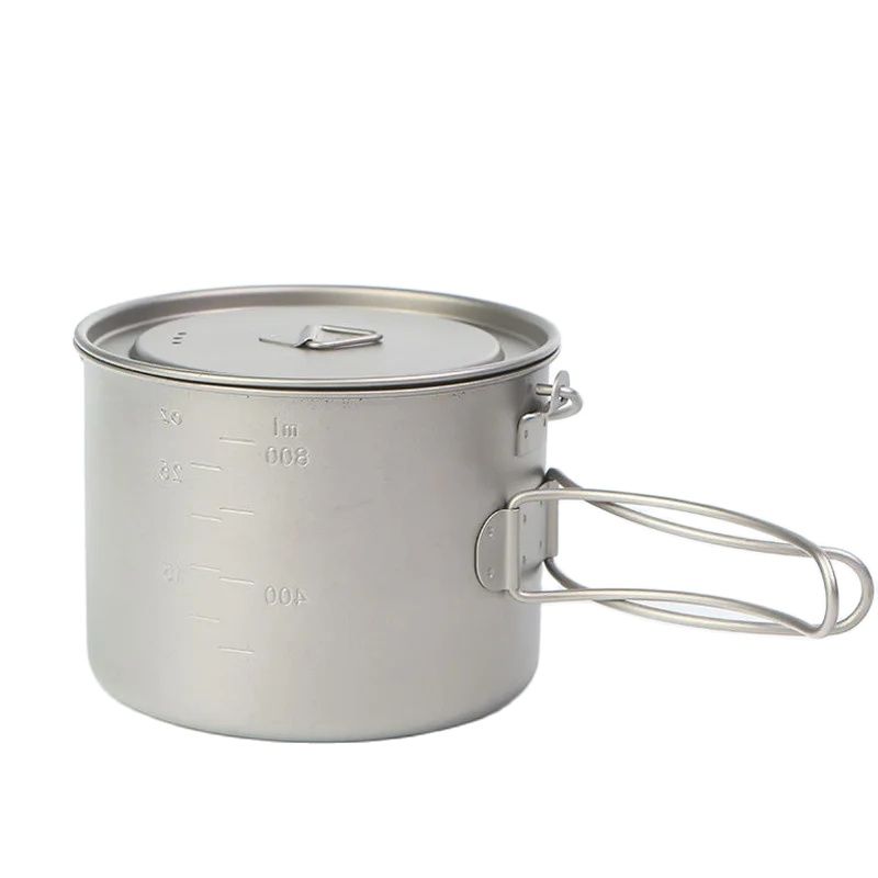 Açık piknik titanyum tencere 7 - Camping Cooking Lightweight incelemesi ve fiyatı