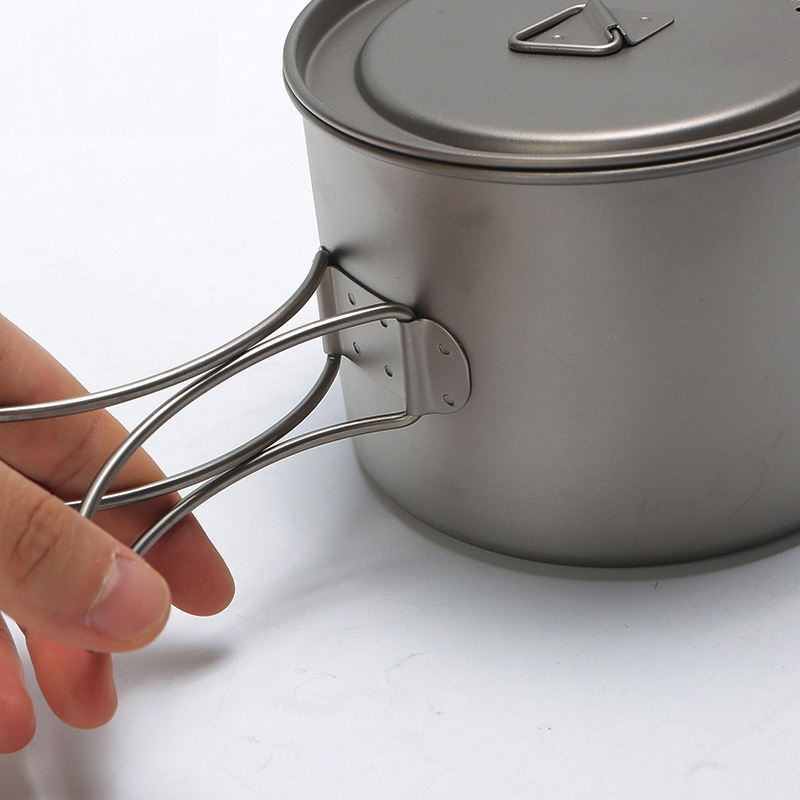 Açık piknik titanyum tencere 7 - Camping Cooking Lightweight incelemesi ve fiyatı