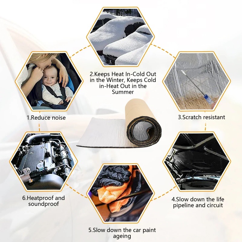 200x50cm 5/10mm Araba Ses Yalı - Aluminum Foil Heavy Duty incelemesi ve fiyatı