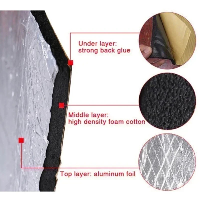 200x50cm 5/10mm Araba Ses Yalı - Aluminum Foil Heavy Duty incelemesi ve fiyatı