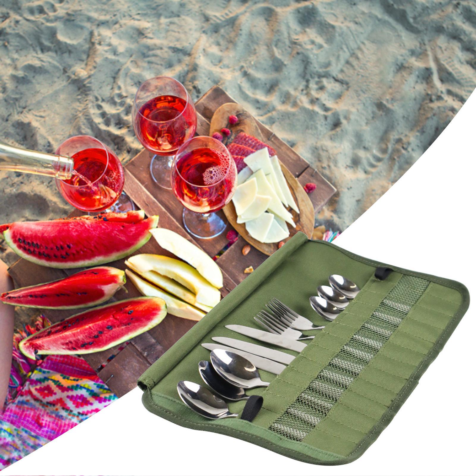 Kamp Sofra Takımı Rulo Çantası - Camping Cooking Utensil Organizer incelemesi ve fiyatı