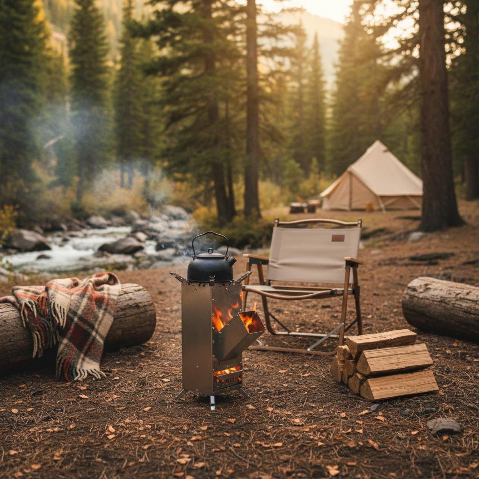 Biyokütle Yakıtlı Açık Hava So - Camping Cooking System incelemesi ve fiyatı