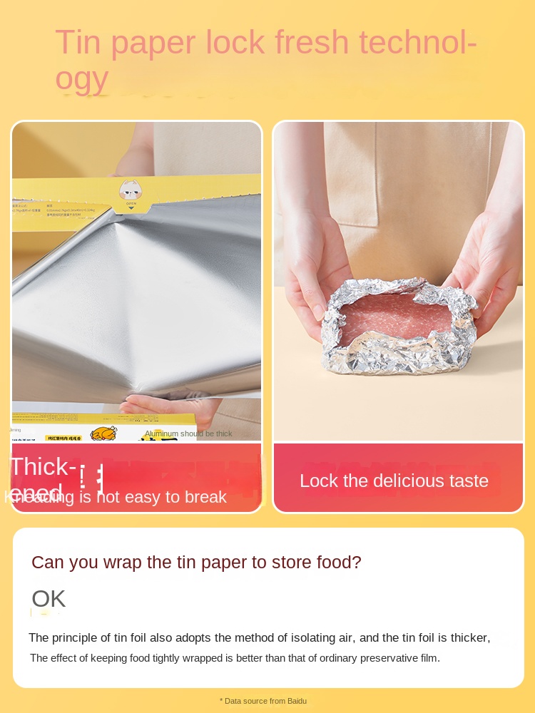 Ocak kral fırın folyo pişirme  - Aluminum Foil Heavy Duty incelemesi ve fiyatı
