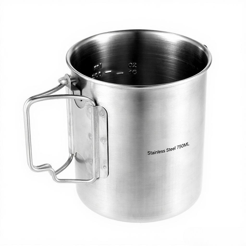 750 ml Paslanmaz Çelik Tencere - Camping Cooking Cup incelemesi ve fiyatı