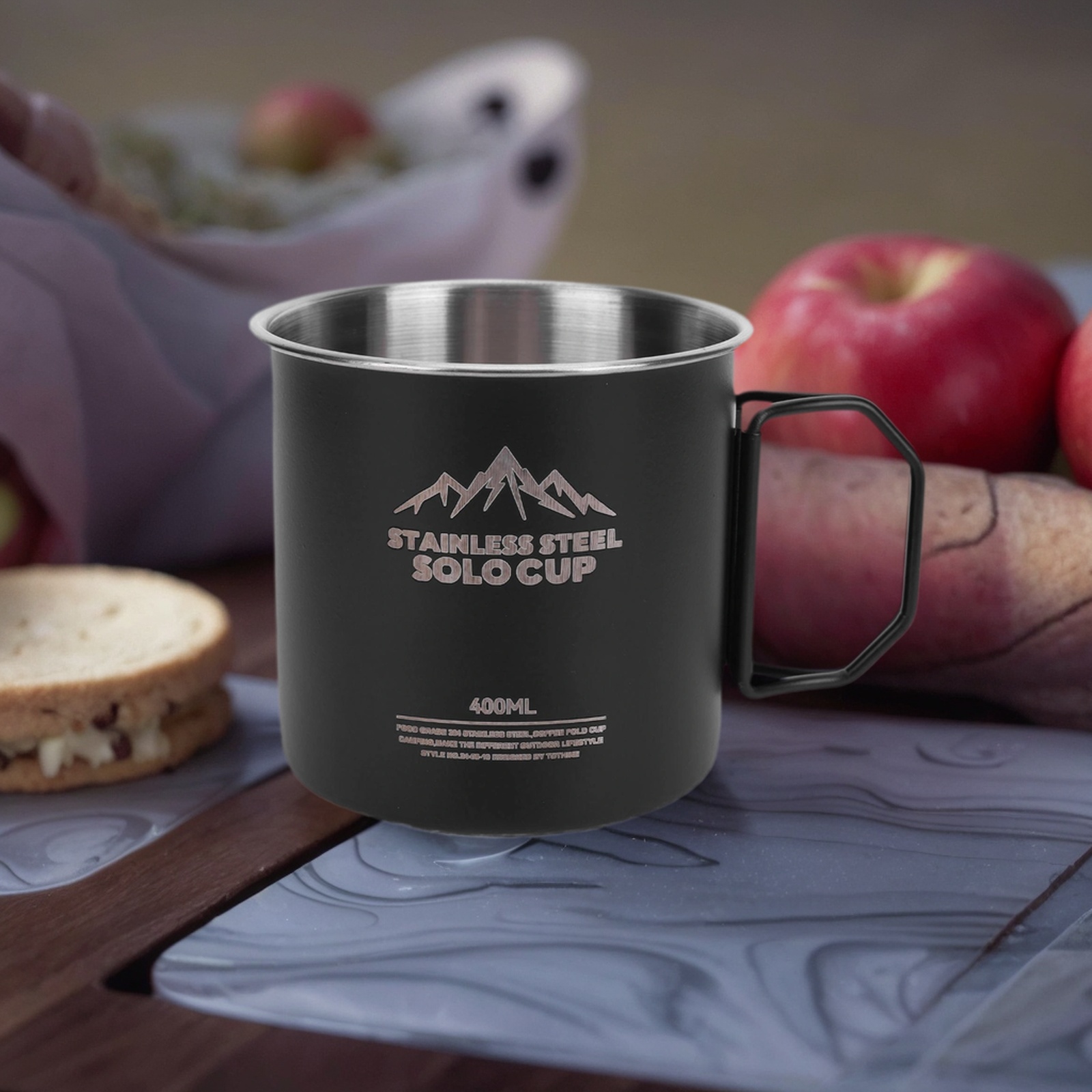400ml Mountainhiker Kamp Barda - Camping Cooking Cup incelemesi ve fiyatı