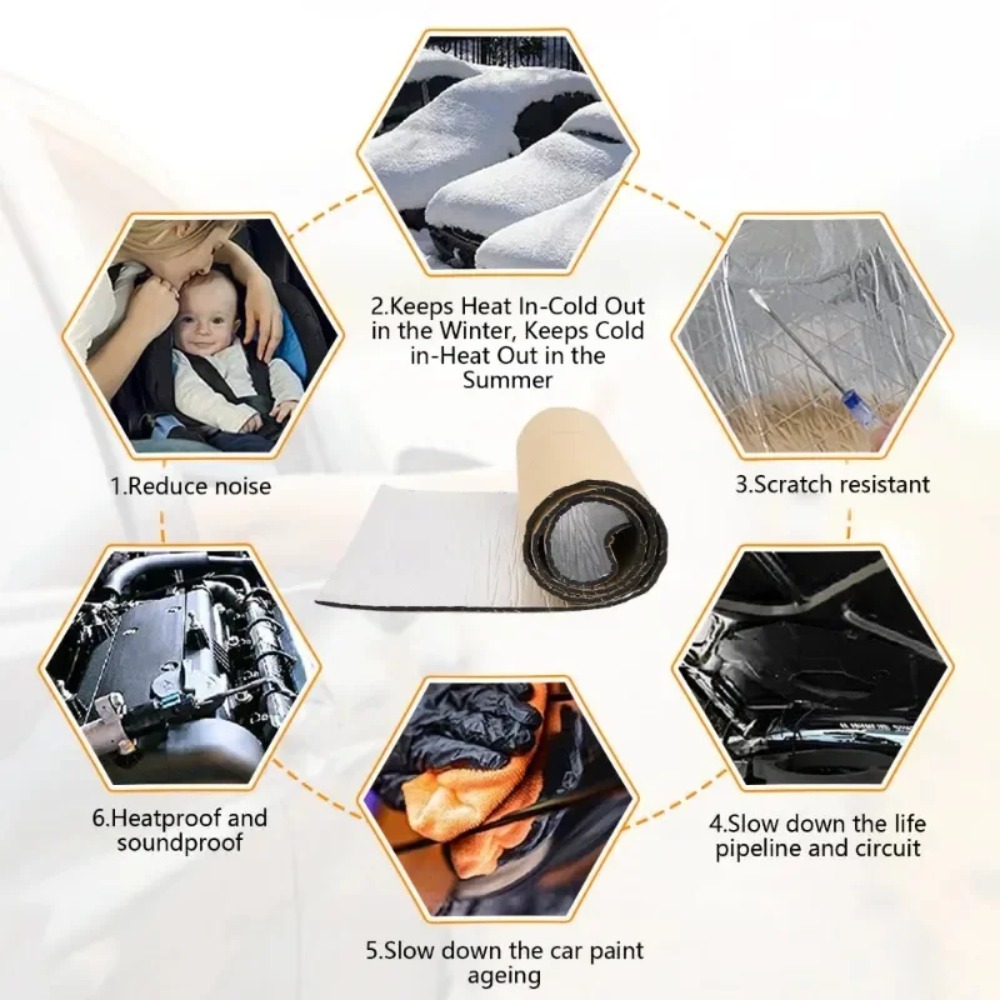 Ekstra Kalın 20mm Araba Ses Ya - Aluminum Foil Heavy Duty incelemesi ve fiyatı