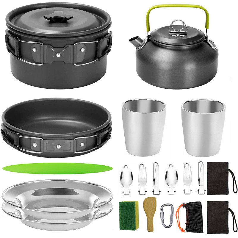 1 takım açık hava tencere tava - Camping Cooking Cup incelemesi ve fiyatı