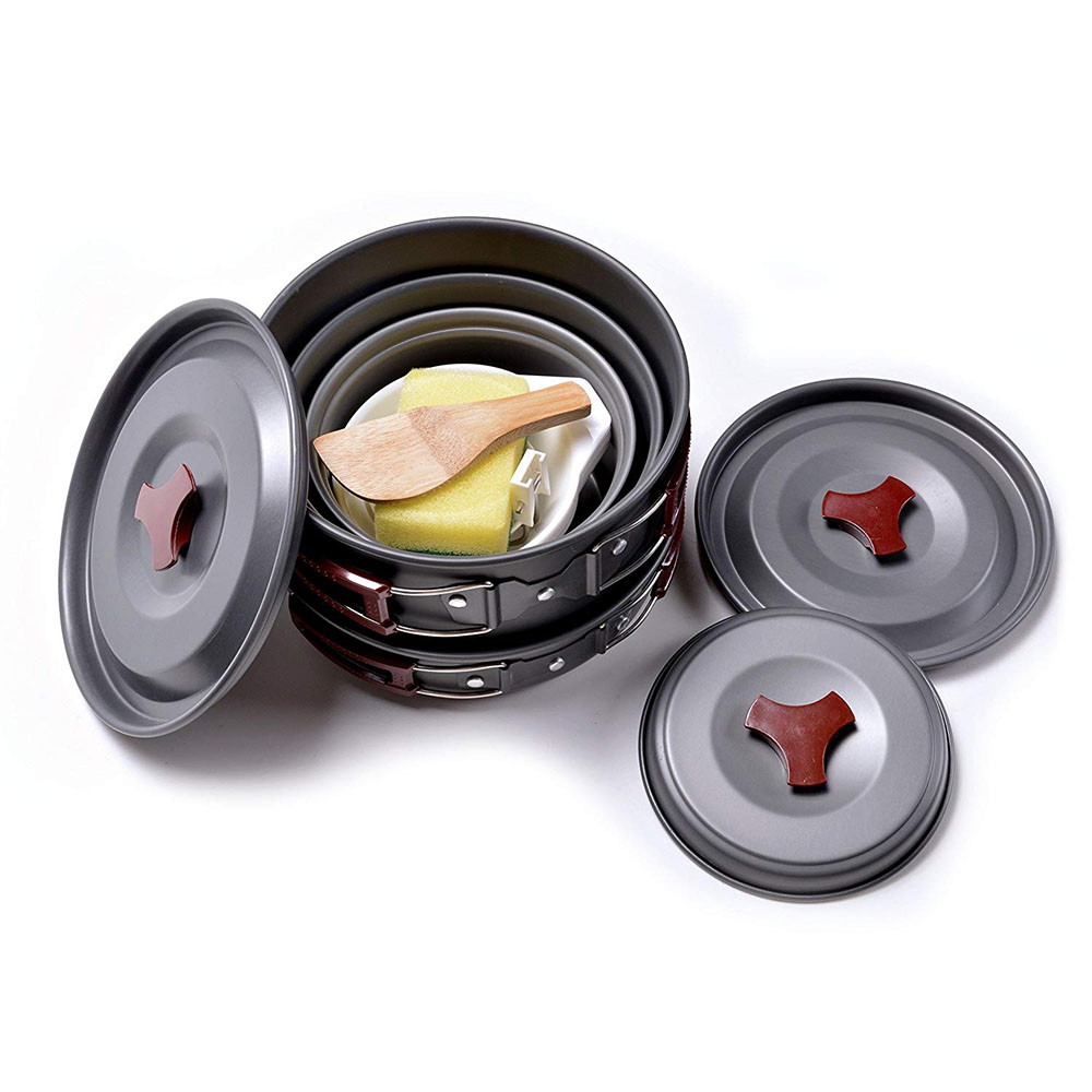 Açık Kamp Tencere Seti Yapışma - Camping Cooking Lightweight incelemesi ve fiyatı